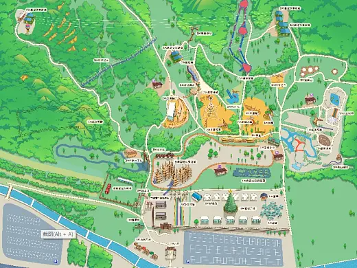 磐石景区手绘地图在紧急疏散与救援中的重要作用 ？